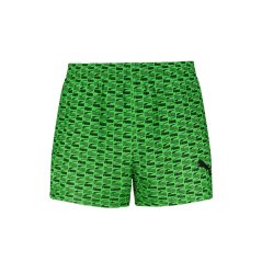 Puma Men's Swim Shorts Green Combo