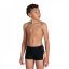 Speedo BM Logo Aqua Swim Shorts Junior Boys Black/Adriatic