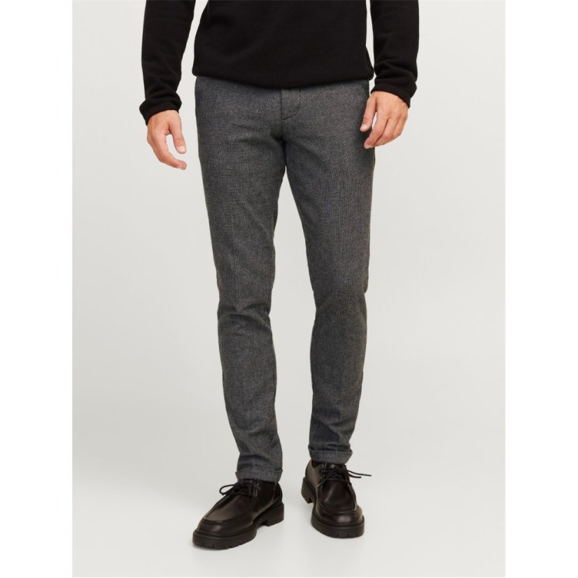 Jack and Jones Men's Henry Chinos Dark Grey