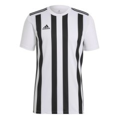 adidas Striped 21 Jersey Mens T-Shirt White/Blck