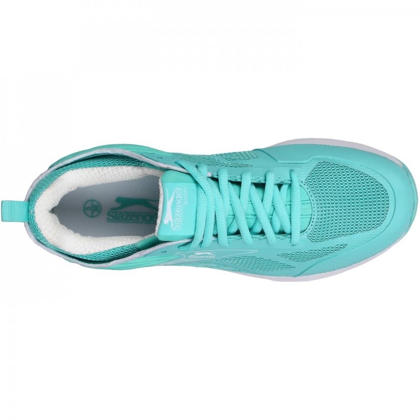 Slazenger Pro Women's Field Hockey Shoes Aqua/White