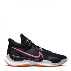Nike Renew Elevate III pánské basketbalové boty Black/Pink