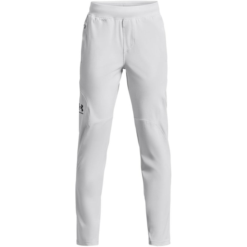 Under Armour Unstoppable Tracksuit Bottoms Junior Boys Halo Gray/Black
