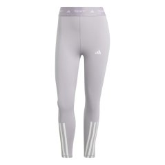 adidas TECHFIT 3-Stripes 7/8 Leggings Grey/White