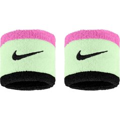 Nike Swoosh Wristband 2 Pack Volt/Pink