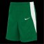 Nike Unisex Kids' Basketball Shorts Pine Green/Wht