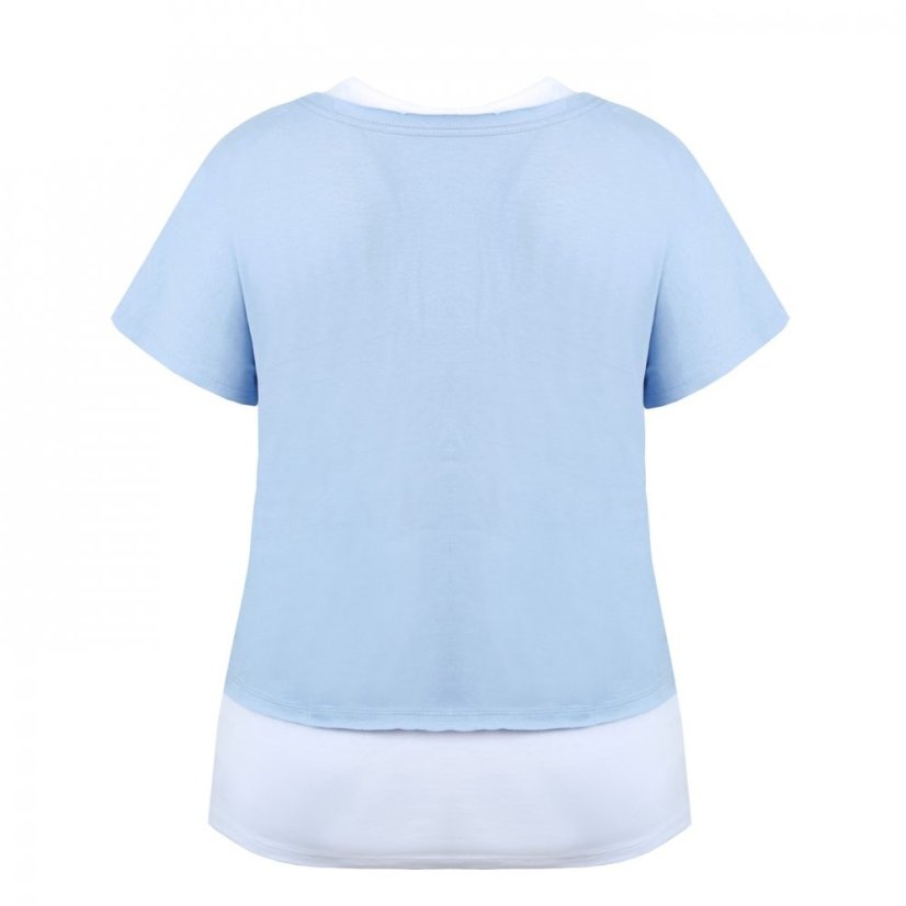 Miso DB Lyr Tee Ld43 Blue / White