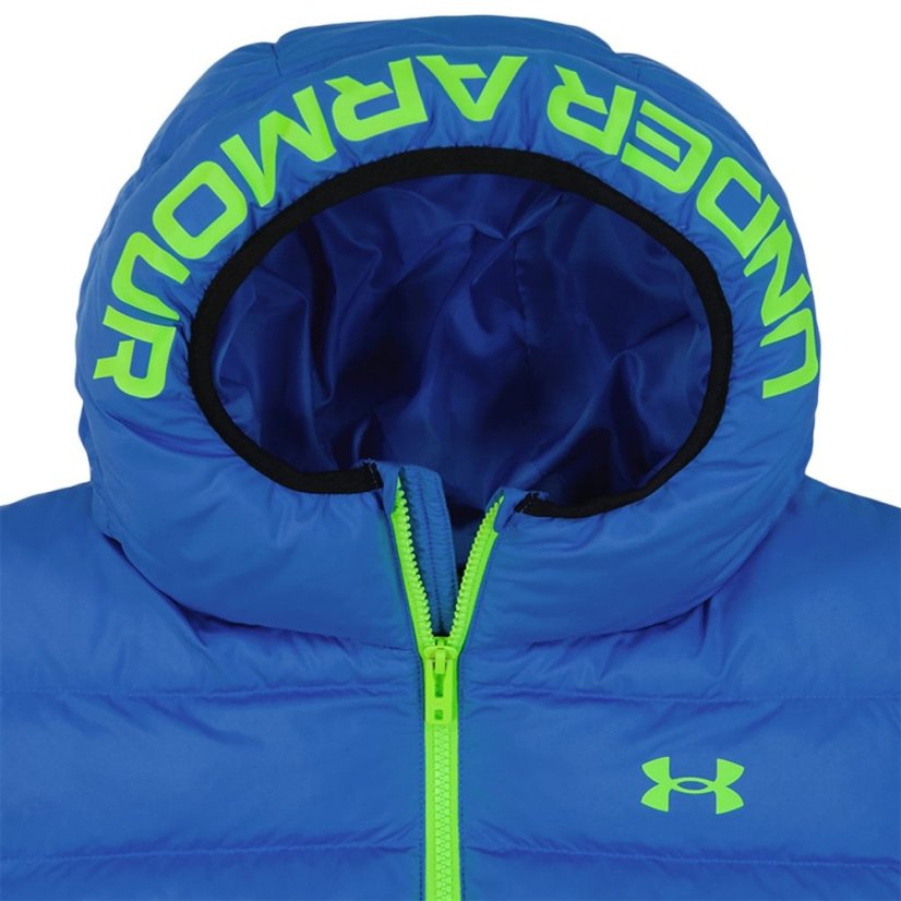 Under Armour Kids' Pronto Hooded Long Sleeve Puffer Jacket Navy/Tech Blue