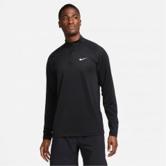 Nike Ready Men's Dri-FIT 1/4-Zip Fitness Top Black/White