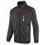 Lee Cooper Bonded Fleece Sweat Jacket Mens Charcoal