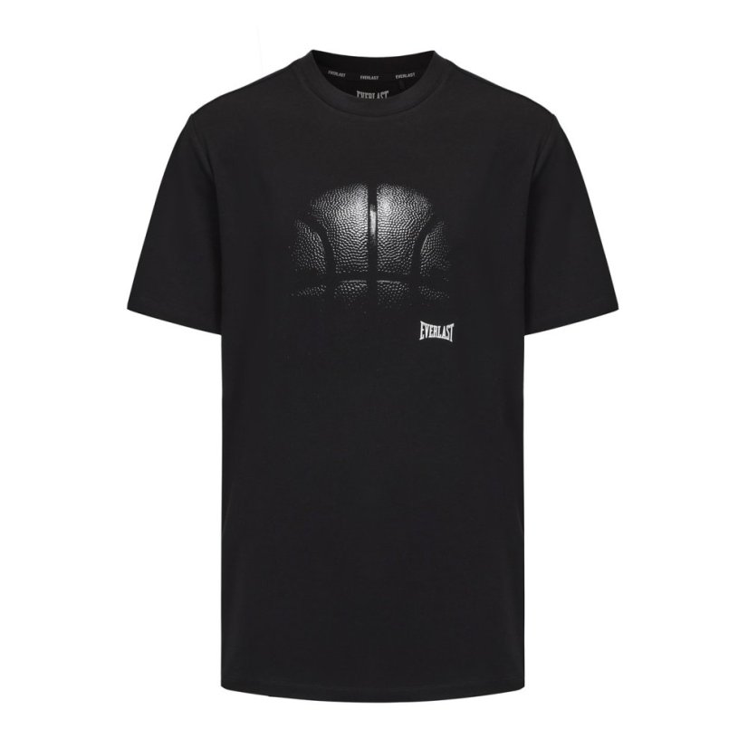 Everlast Short Sleeve Performance T-Shirts Mens Black