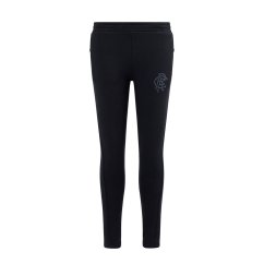 Castore Rangers Mono Tracksuit Bottoms Juniors Black/Ebony