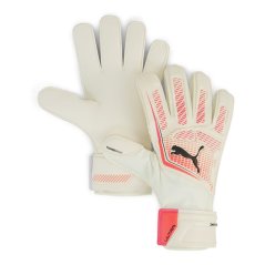 Puma Men's Ultra Match Goalkeeper Gloves White/Red/Black