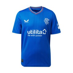 Castore Rangers Home Shirt 2023 2024 Juniors Blue