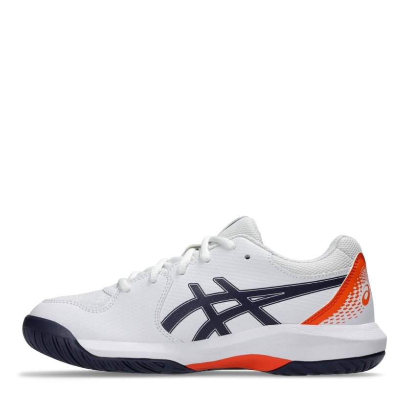 Asics Gel-Dedicate 8 Gs Tennis Shoes Unisex Kids White/Indigo