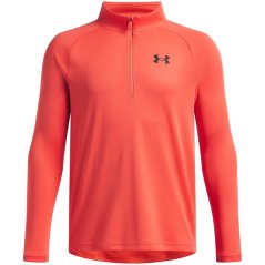 Under Armour Tech™ 2.0 ½ Zip Juniors Venom Red/Black