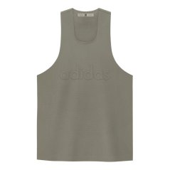adidas Men's Athletic Tank Performance Basketball Jersey Clay