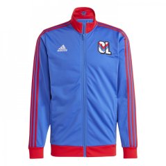 adidas Olympique Lyonnais DNA Track Top 2023 2024 Adults Hi-Res Blue