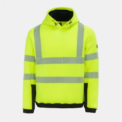 Dunlop Men's Reflective Long Sleeve Hi-Vis Jacket Yellow