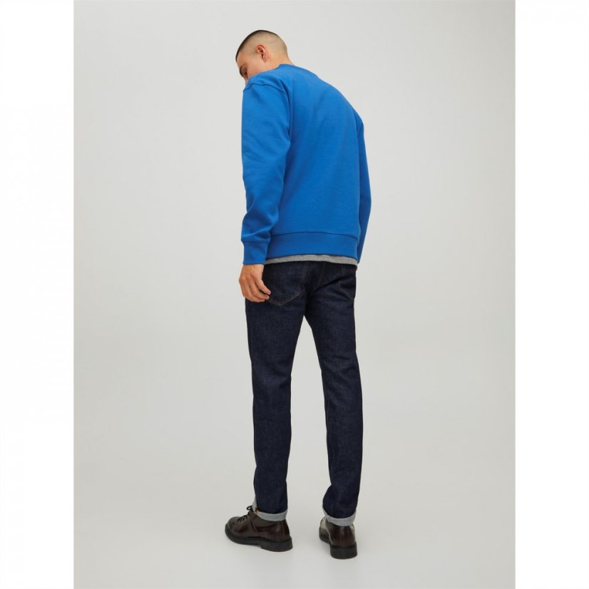 Jack and Jones Dean Crew Neck Sweatshirt True Blue