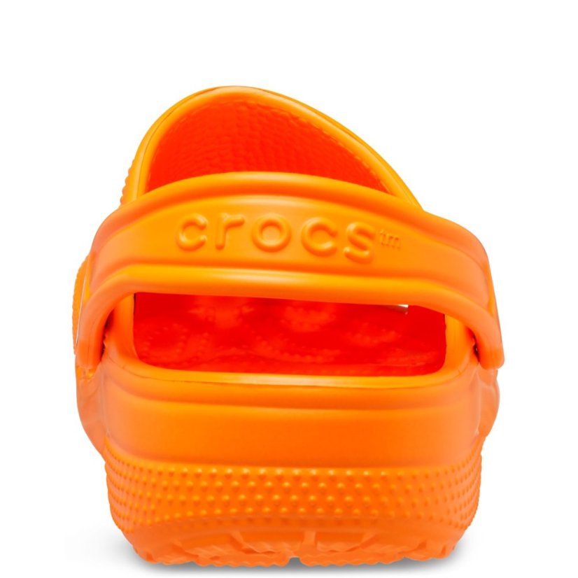 Crocs Kids' Classic Clogs Orange Zing