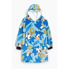 Character the Hedgehog Kids Snuggle Hoodie Blue