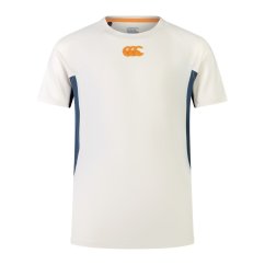 Canterbury Unisex Kids' Vapodri Super Light Training T-Shirt Grey/ Navy