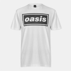 Official BandT Oasis Tee Sn53 Wht Box Logo