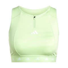 adidas Women's Non Wired All Over Print High Impact Sports Bra Green