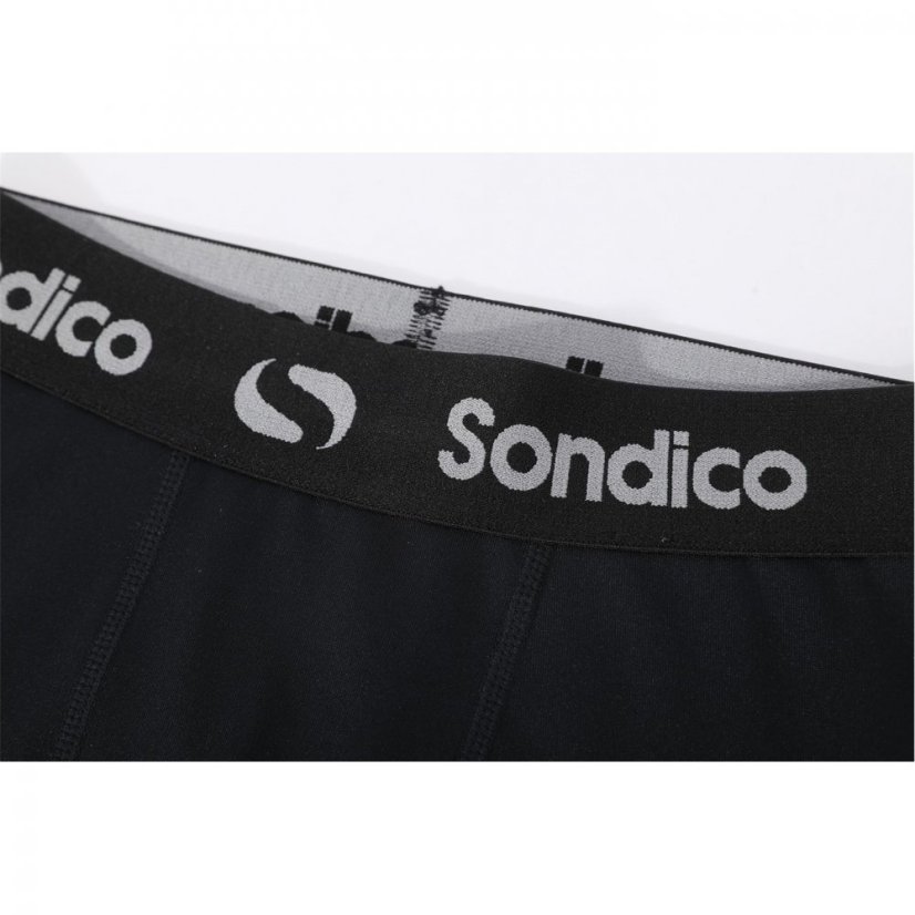 Sondico Core Three Quarter Tights Junior Boys Black