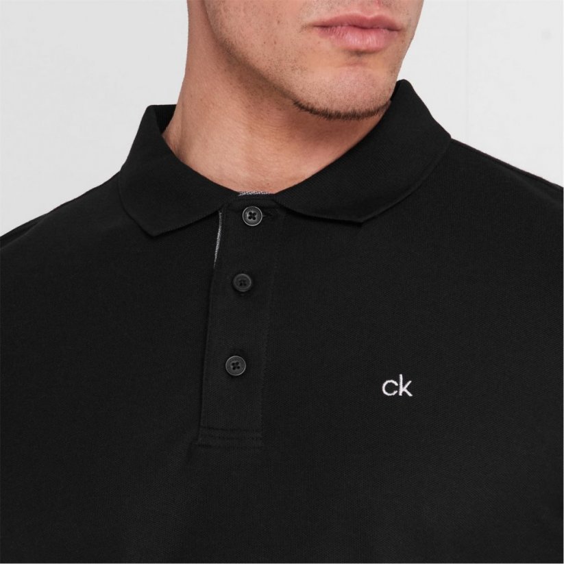 Calvin Klein Golf Golf Cotton pánske polo tričko Black