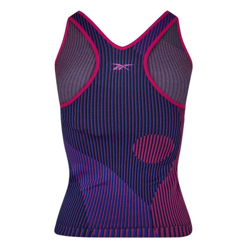 Reebok United By Fitness Seamless Tank Top Womens Vest Vecblu