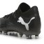 Puma Future 7 Match Rush Firm Ground Football Boots Black/White