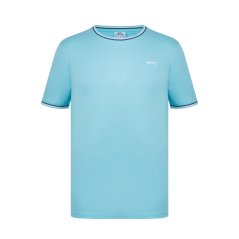 Slazenger Slazenger Tipped pánské tričko Aqua