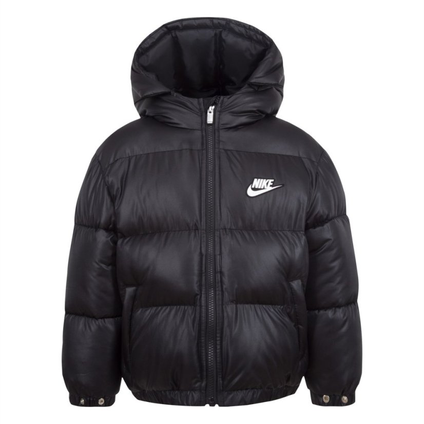 Nike Water Resistant Puffer Jacket Infants Black