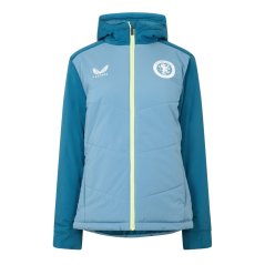 Castore Women's Aston Villa Licensed Rain Anorak Jacket Bluestone