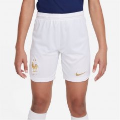 Nike France Home Shorts 2022/2023 Junior Boys White