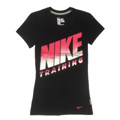 Nike Training Dri-Fit Tee Ladies Black/Pink