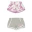 Reebok Kids' Tie Dye Jersey Jogger Shorts Orchid
