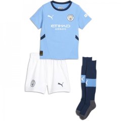 Puma Manchester City Home Minikit 2024 2025 Infants Blue