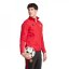 adidas Manchester United Anthem Jacket 2023 2024 Adults Real Red