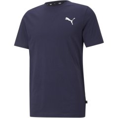 Puma Ess Small Logo Tee pánske tričko Peacoat-Catl