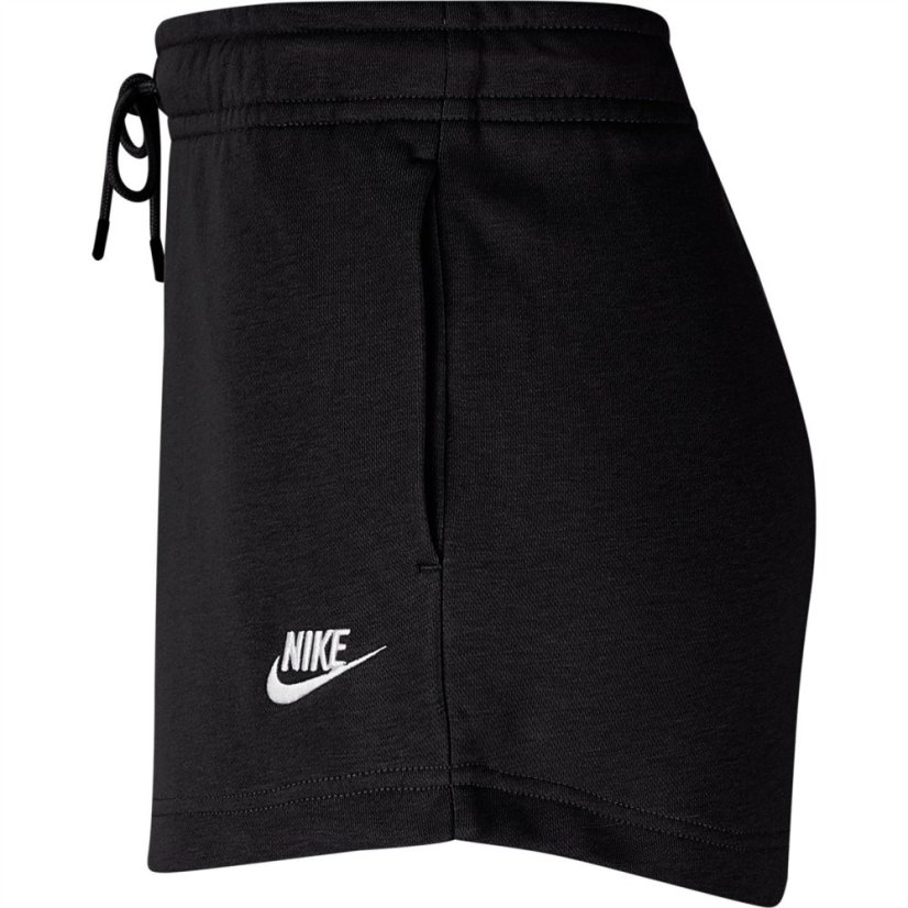 Nike Sportswear Essential French Terry Shorts Womens Black