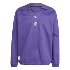 adidas Men's Real Icon International Licensed Drill Top Unity Purple