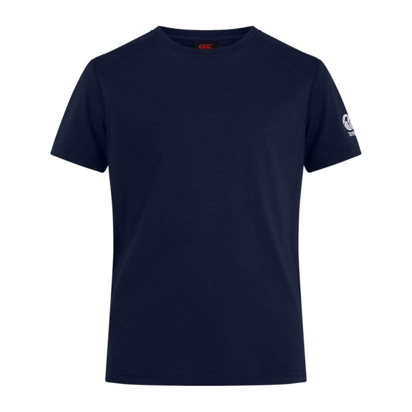 Canterbury Club Plain Short-Sleeve Performance T-Shirt Navy