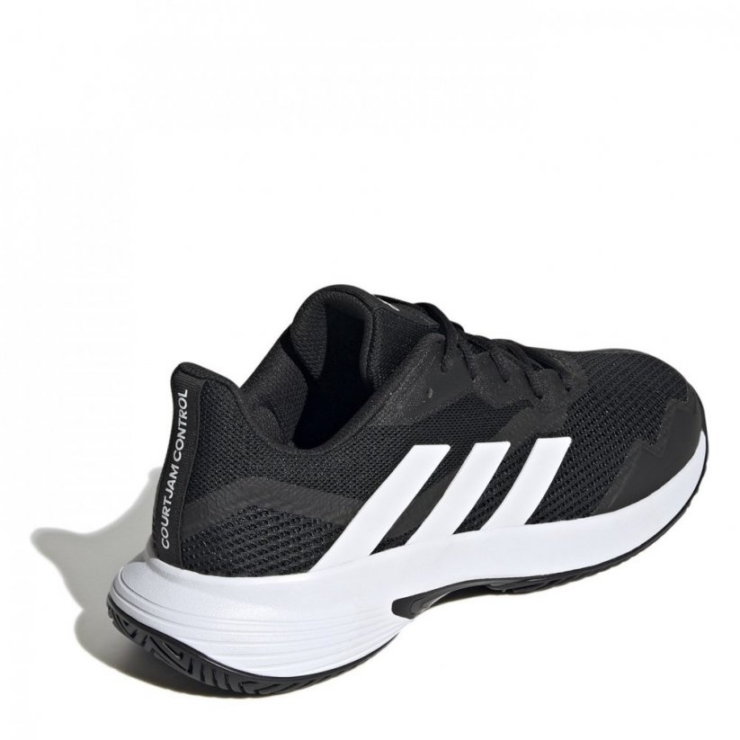 adidas Court Jam Control Men's Tennis Shoes Cblack/Ftww