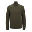 Jack and Jones Hill Knitted Roll Neck Jumper Olive Night