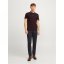 Jack and Jones Paulos Tipped Pique Short Sleeve Polo Shirt Port Royale