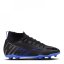 Nike Mercurial Superfly 9 Club Junior Firm Ground Football Boots Black/Chrome