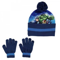 Character 2 Piece Hat Set Childrens Avengers